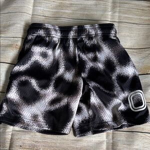 Overtime Black and White Boys Shorts